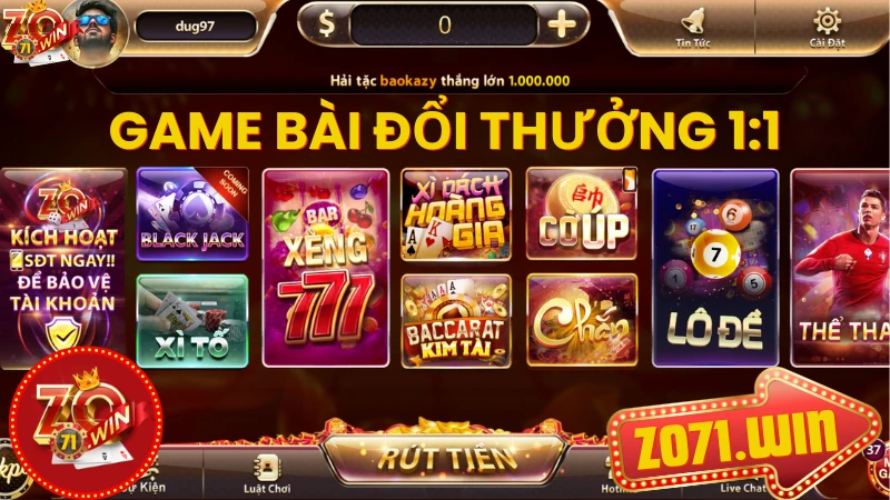 Giới thiệu về cổng game Zowin